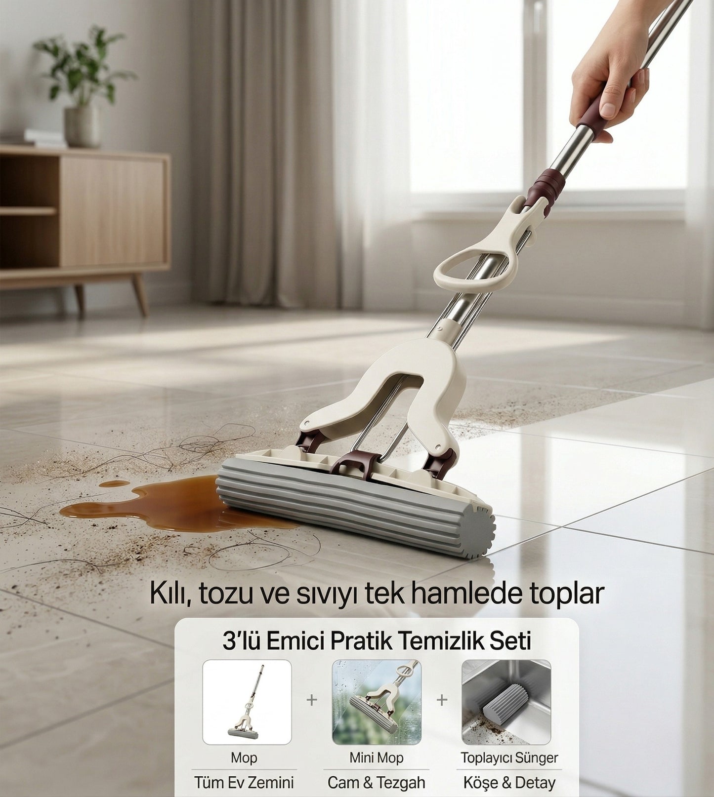 Mivrano Tek Hamlede Temizlik Seti
